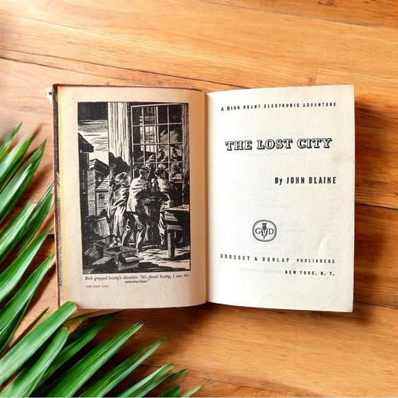 VINTAGE 1947 The Lost City by John Blaine | A Rick Brant Electronic Adventure - Picture 9 of 11